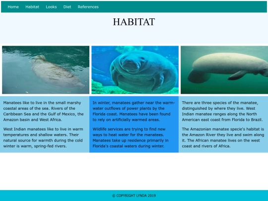 html-assessment/habitat screenshot