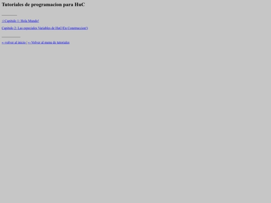 main/tutoriales/HuC/tutoriales screenshot