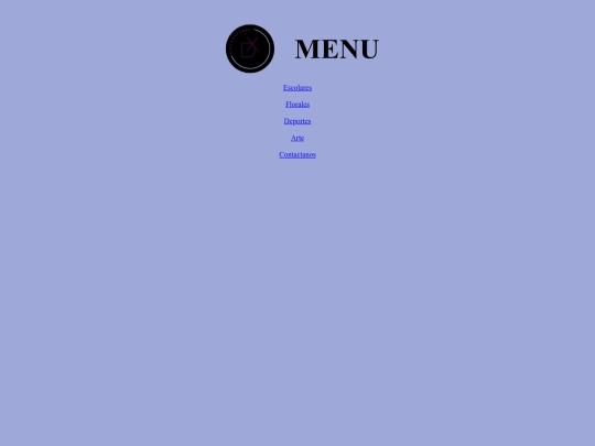 menu screenshot
