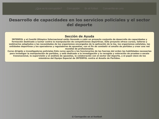 web/ayuda screenshot