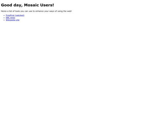 mosaic12 screenshot