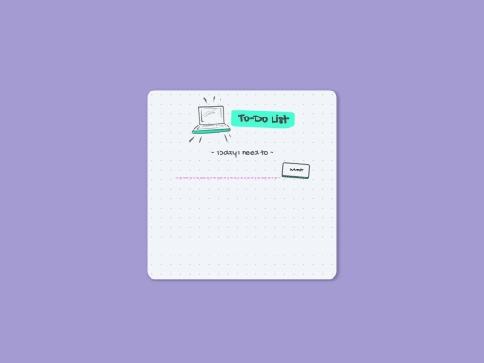 ToDo List/todo screenshot