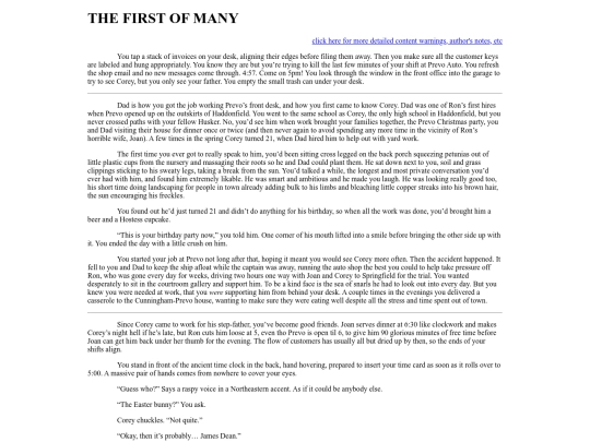 masterlist/1om/thefirstofmany screenshot