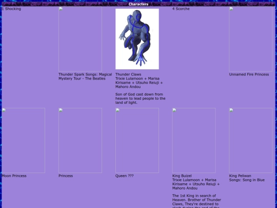 characters screenshot