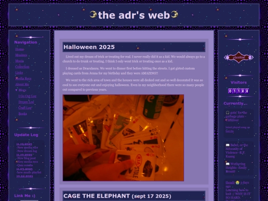 blog screenshot