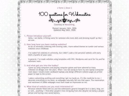 100questionsforwebmasters screenshot