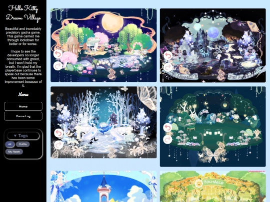 gamelog/HelloKittyDreamVillage screenshot