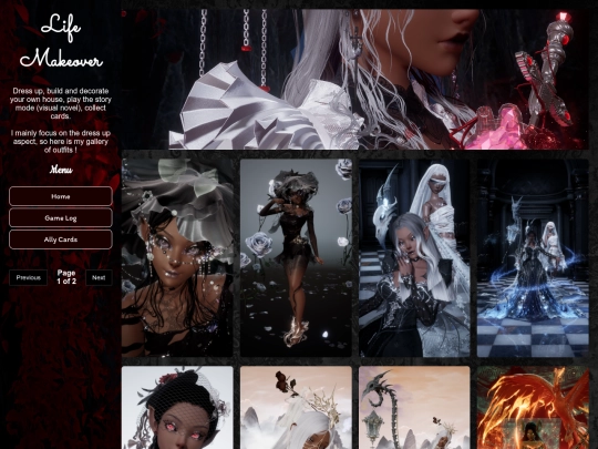 gamelog/lifemakover screenshot