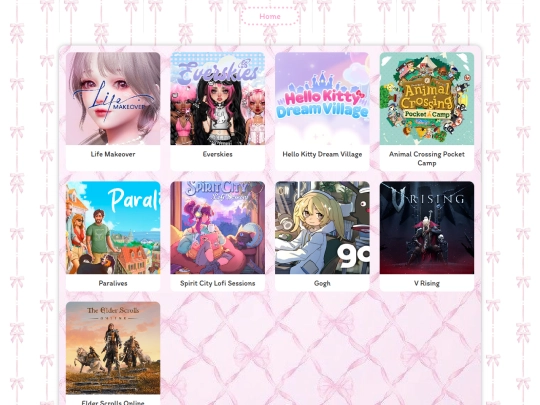 games screenshot