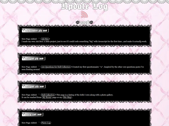 updates screenshot