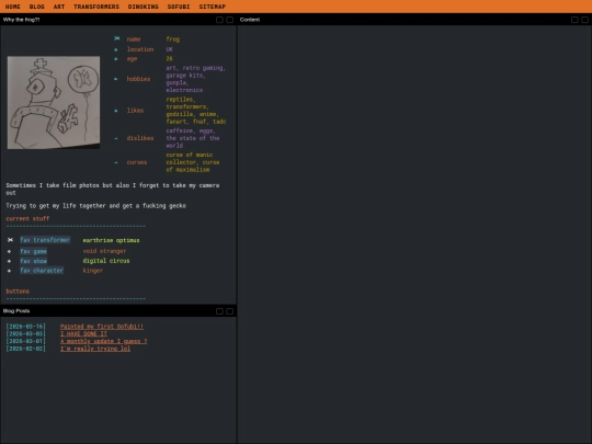 blog screenshot