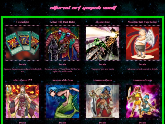 ygo/BannedCards screenshot