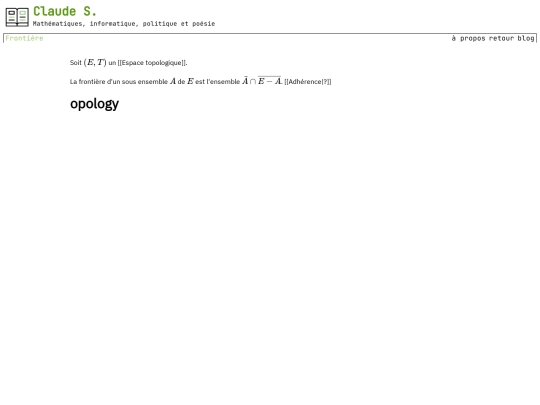 glossaire/frontiere screenshot