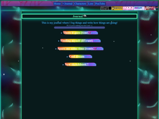 journal screenshot