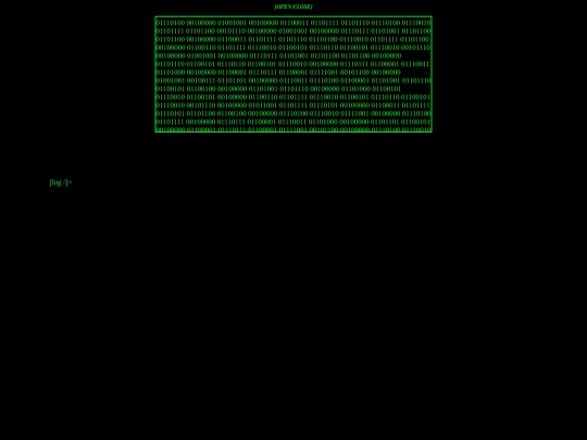 log screenshot