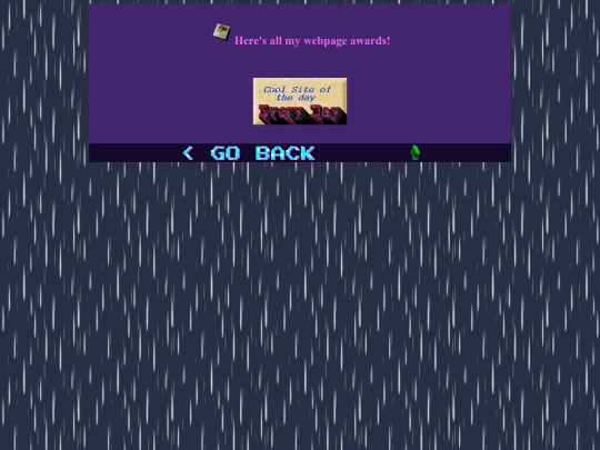 awards screenshot