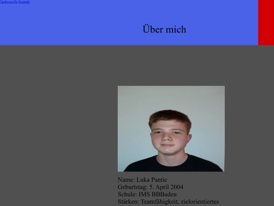 Über mich screenshot