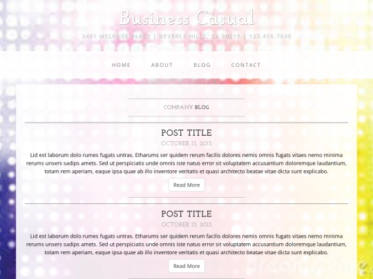 blog screenshot