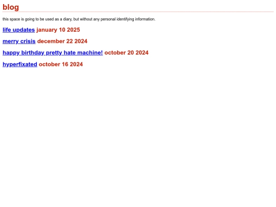 blog screenshot