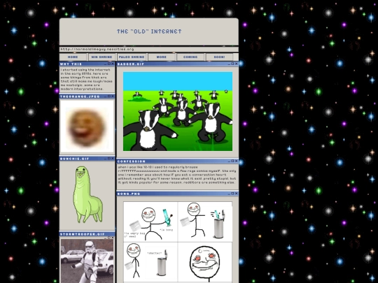 oldinternet screenshot
