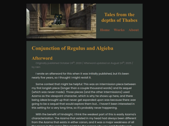 Todestrieb/ConjunctionNotes screenshot