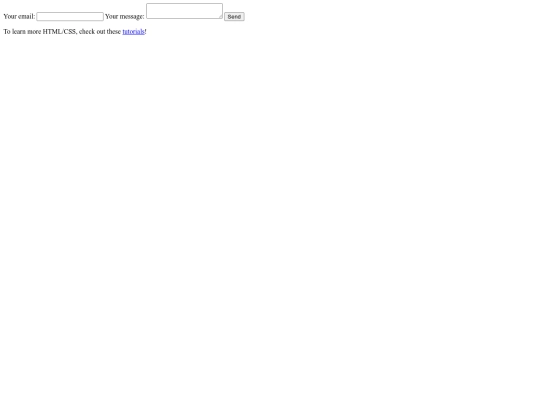 form screenshot