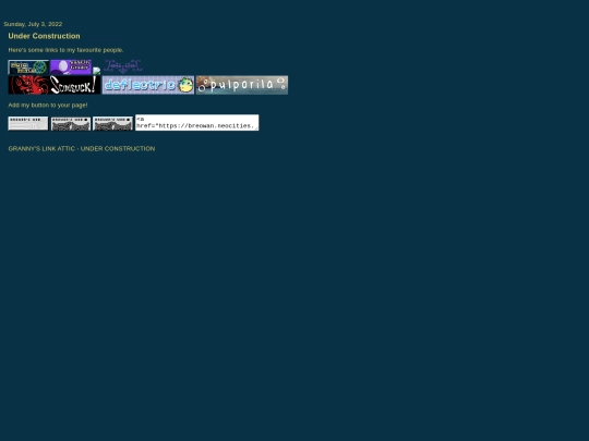 links screenshot