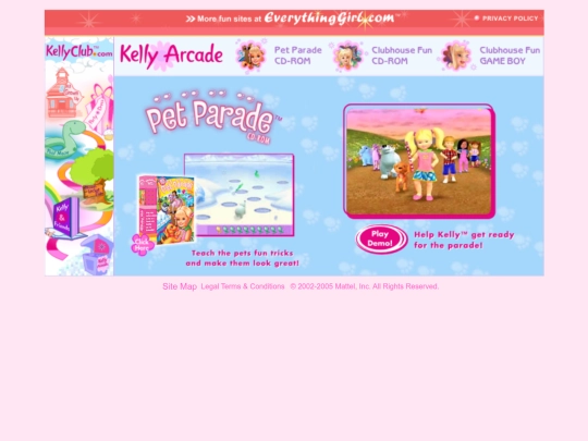 kelly_club/pet_parade screenshot