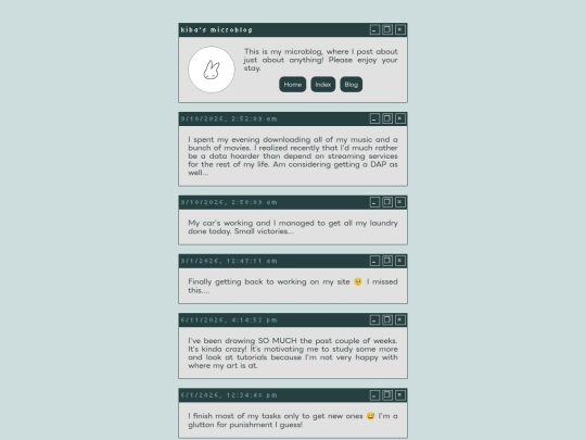 personal/microblog screenshot