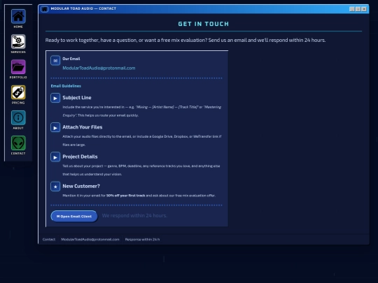 contact screenshot