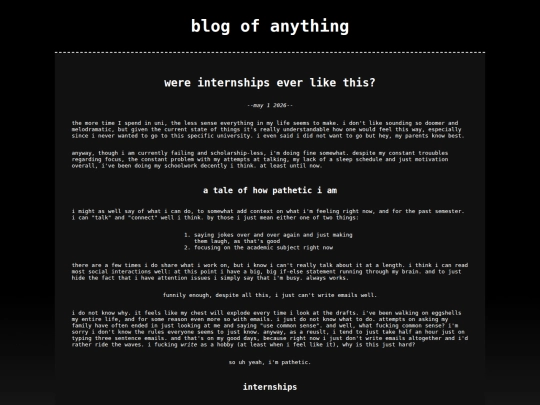 entries/internship-rant_05-01-2026 screenshot