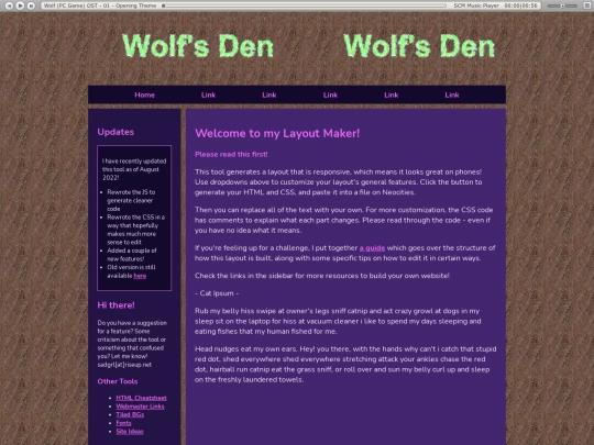 test screenshot