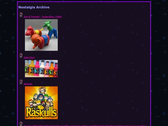 nostalgia screenshot