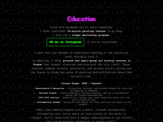 education screenshot