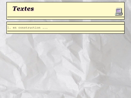 textes screenshot