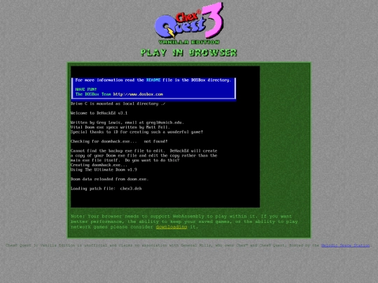 chex3v/play screenshot