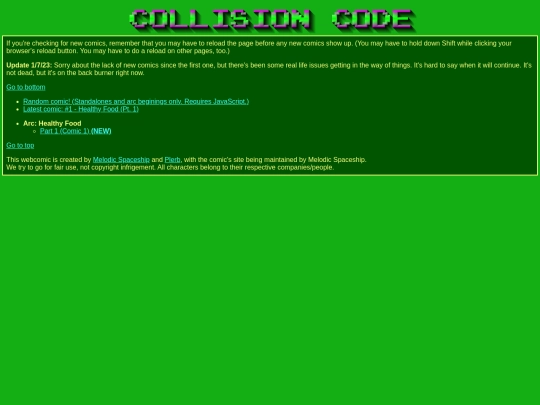 collision-code-comic screenshot