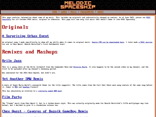 music screenshot