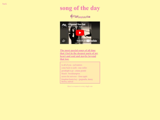 song screenshot