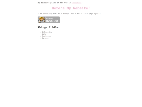 index screenshot