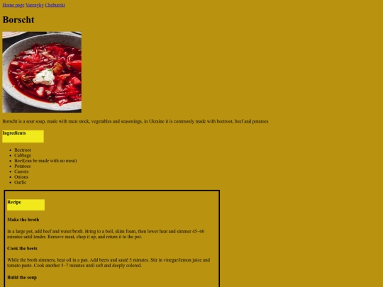 web2/borscht screenshot