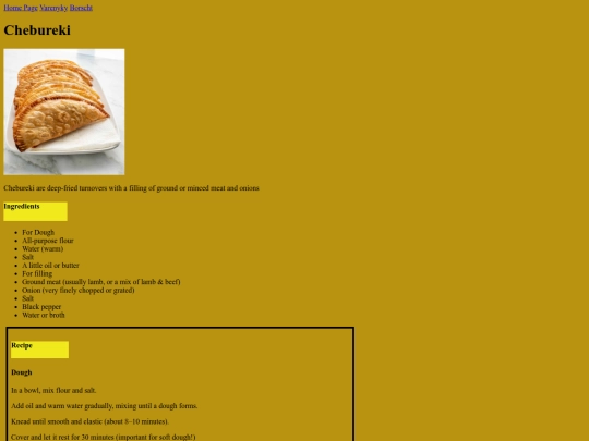 web2/chebureki screenshot