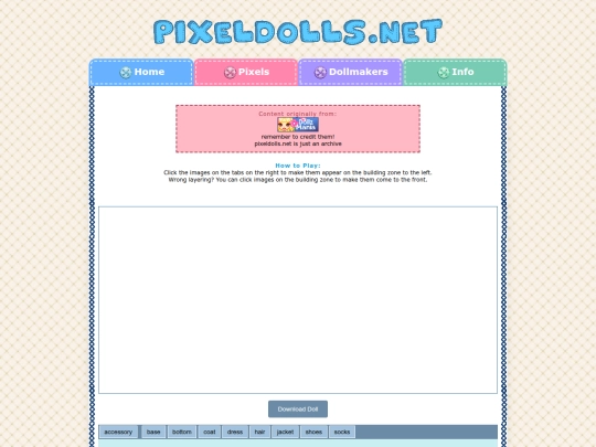 dollmakers/holiday screenshot