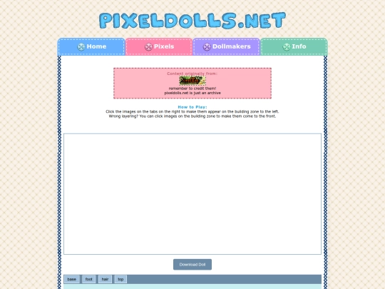 dollmakers/rainbowbrite screenshot