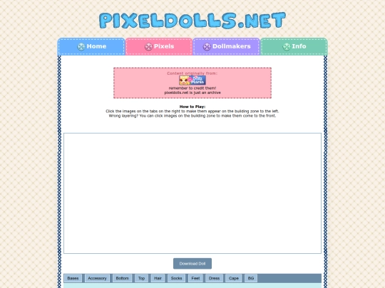 dollmakers/salon screenshot