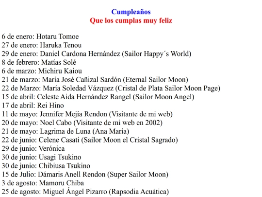 cumpleanos screenshot
