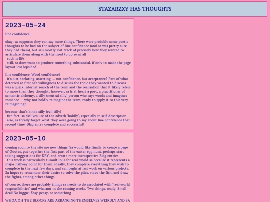 blag screenshot