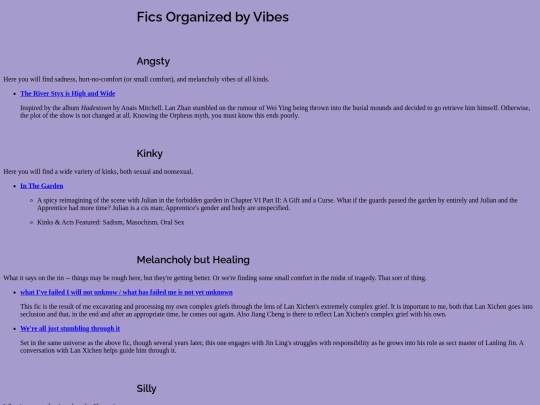 fics-vibes screenshot