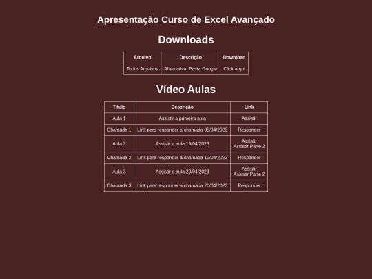 exel screenshot