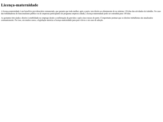 maternidade screenshot